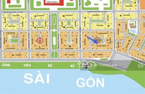 bán đất biệt thự view công viên, gần sông saigon - dự án huy hoàng, thạnh mỹ lợi, quận 2 cũ