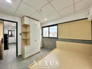 1 phòng ngủ - 1 phòng khách ban công sân thượng riêng mới 100% ngay lotte mart gò vấp