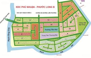 những nền đẹp nhất dự án còn sót lại của dự án kdc phú nhuận, phước long b, dt 75m2 từ 2,3 tỷ/1 nền