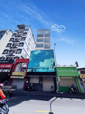 cho thuê nhà 2 mặt tiền - 287a nguyễn trãi, q.1 - dt: 8x18m, 1 hầm 8 tầng