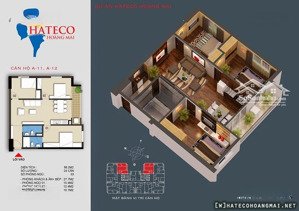 chính chủ bán căn hộ tầng 25 chung cư hateco hoàng mai, 6,3 tỷ, 90,2m2, đẹp và nhiều tiện ích