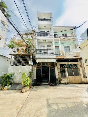 bán nhà lò gốm quận 6 hẻm 8m xe hơi ngủ trong nhà - 4 tầng - 4pn - shr, hoàn công đủ - chỉ 6.28 tỷ