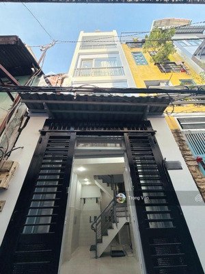 hẻm 3m gần mặt tiền vĩnh khánh - nhà 5 tầng btct hc đủ. chỉ 4,7 tỷ