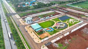 đất nền khu đô thị vệ tinh sân bay quốc tế long thành, chỉ 18tr/m2, mặt tiền ql1a, sổ hồng riêng