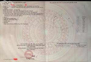 Bán đất rộng Trại Giềng, Thanh Vân, Tam Dương. DT 1149m2, Giá 5tr/m2