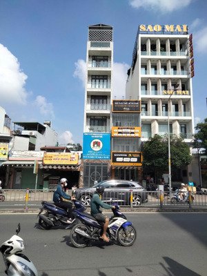 bán nhà 7 tầng mặt đường tây thạnh 4m x 30m tân phú, giá 23,2 tỷ, có thang máy