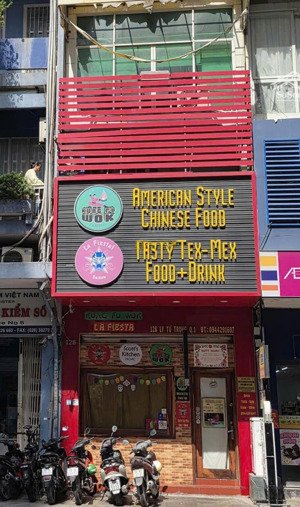 cho thuê nhà mt lý tự trọng, p.bến thành, quận 1 dt 4x20m trệt 2 lầu giá 100tr