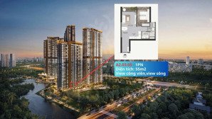 bán gấp căn 1pn căn hộ hạng sang eaton park thanh toán cực nhẹ chỉ 5% mỗi 6 tháng