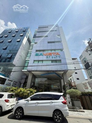 bán toà nhà góc 2 mt nơ trang long - dt: 10x17m - 9 tầng - hđt: 110 triệu/tháng - giá: 35 tỷ tl