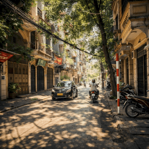 Bán nhà phố Minh Khai, 30m, 4 tầng, SĐCC, 50m ra oto tránh