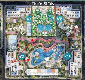 duy nhất căn studio mas vin 3 hướng đông nam view bể bơi giá chỉ 1.9x tỷ kí mới cdt