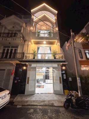 nhà đẹp 4 tầng hxh - huỳnh tấn phát, nhà bè