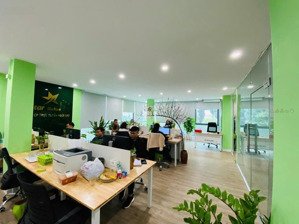 cho thuê văn phòng trung kính 80m² 15 triệu/tháng | lô góc