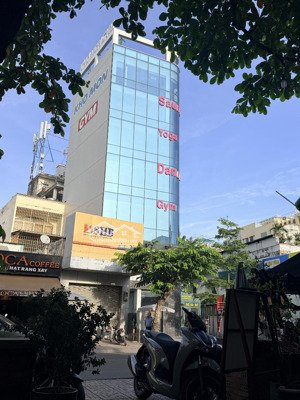 toà nhà ngay đh marketing nguyễn gia trí, p25, q. bình thạnh, 1100m2, hđt 480 tr chỉ 53 tỷ
