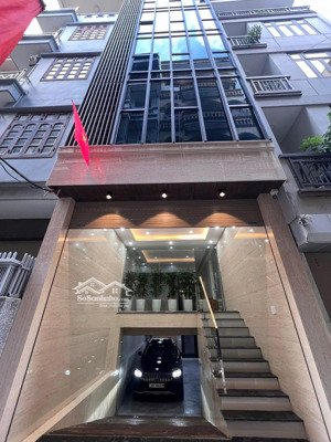 bán toà văn phòng nguyễn khang 75m2, 9t thang máy, 35 tỷ có hầm, gara ôtô, ở kết hợp kinh doanh