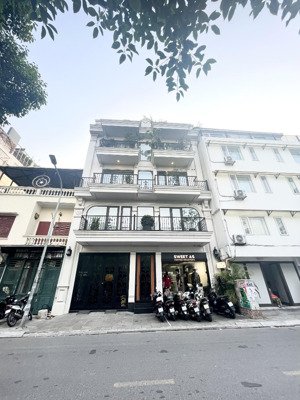 chính chủ bán nhà mặt phố tô ngọc vân - quảng an, 100m2 6 tầng 1 hầm - 6m mtien -view hồ tây - 82tỷ