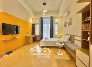 cho thuê căn hộ dịch vụ full nội thất gần q1, q2 mới 100% máy giặt riêng - ban công ở lê quang định