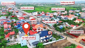 - lô góc tuyến 2 ngõ 136 hải phong - đối diện khu tđc đường sắt sát đại dự án vinhomes