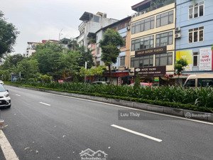 bán đất mặt phố lạc long quân tây hồ 110 tỷ 200m2 mt 12m c4 vỉa hè ô tô tránh kinh doanh đường 40m.