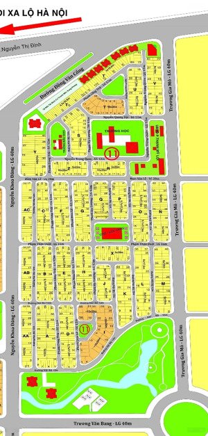 bán đất khu 1 - dt: 5.7x 17.5m (99.8m2), đ. phạm đôn lễ, thạnh mỹ lợi, thủ đức, 14.2 tỷ