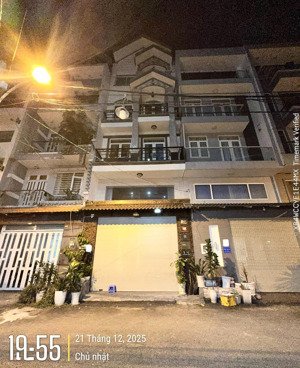 hẻm nhựa 10m nhà 5 tầng văn phòng công ty/chdv cạnh công viên 8,7 tỷ p14 gò vấp