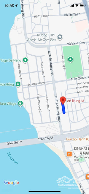 bán nhà gác lửng mt đường an trung 16 chỉ hơn 6 tỷ sát ngay monarchy trần hưng đạo