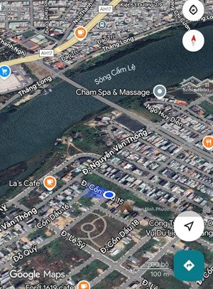 bán lô góc 2 mặt tiền đường đỗ quỳ & cồn dầu 15 | hòa xuân