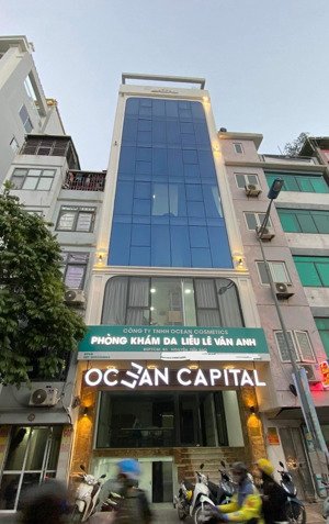bán tòa văn phòng mặt phố nguyễn khang 85m2x8t thang máy, 69 tỷ vỉa hè, ở kết hợp kinh doanh đỉnh