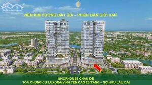 CHÍNH THỨC RA MẮT SẢN PHẨM GIỚI HẠN – SHOPHOUSE CHÂN ĐẾ LUXORA VĨNH YÊN