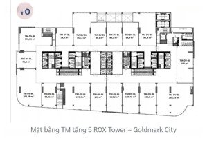 mở bán lô thương mai dịch vụ tại rox tower 136 hồ tùng mậu giá chỉ từ 60 đến 70tr/m2