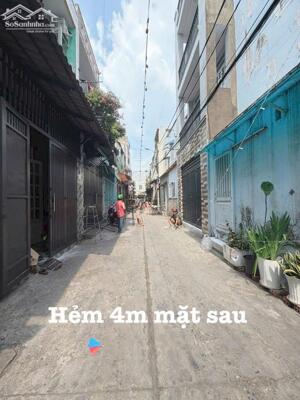 Bán nhà 2 mặt tiền hẻm ô tô thông Trước sau - Bình Trị Đông Bình Tân HCM