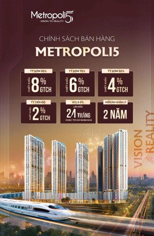 booking metropoli5 nam an khánh chung cư cao cấp cho khách ở thực, 5 tòa sắp mở bán tháng 12/2026