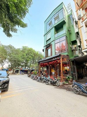 bán nhà lô góc tái định cư x2a hoàng mai, 60m, 5 tầng, mặt tiền 13m