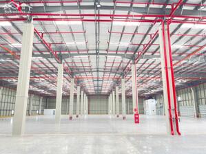 CHO THUÊ KHO XƯỞNG MỚI XÂY KCN HẢI SƠN, ĐỨC HÒA 6400M2 GIÁ TỐT- PCCC TỰ ĐỘNG