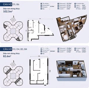 chung cư the queen 360 giải phóng, bán 2 phòng ngủ