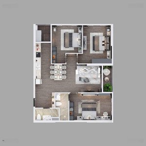 bán căn hộ chung cư 66,7m2 tại economy city, thị trấn như quỳnh, văn lâm, văn lâm, hưng yên, 2,8 tỷ