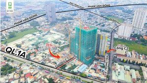 căn hộ picity sky park, giỏ hàng trực tiếp từ chủ đầu tư, 12/2026 bàn giao, miễn lãi bank 36 tháng