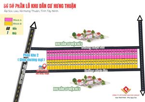 Bán đất ngay gần KCN Phước Đông, Tây Ninh 650tr/ nền 80m2 full thổ cư