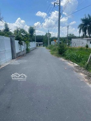 lô đất mặt tiền đường nhựa rộng rãi, thổ cư, đường thông. dân cư đông đúc.
