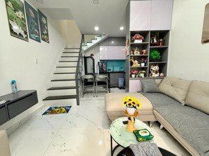 hẻm 3m thông sát mt - trần quang khải - 24m2 3.6 x 7 nở 4.1, 2 tầng.