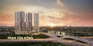 căn hộ picity sky park mặt tiền quốc lộ 1a, phường dĩ an giá chỉ 2,7 tỷ căn 2pn