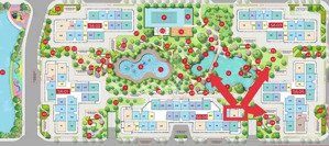 độc quyền căn 3pn view nhìn trọn công viên, hồ cá coi, tầng đẹp giá chỉ 4.61 tỷ (102%)