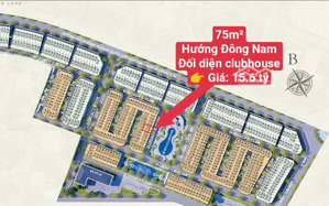 độc quyền căn 75m² phân khu legacy giá 15.6 tỷ, đối diện clubhouse và bể bơi noble tây thăng long