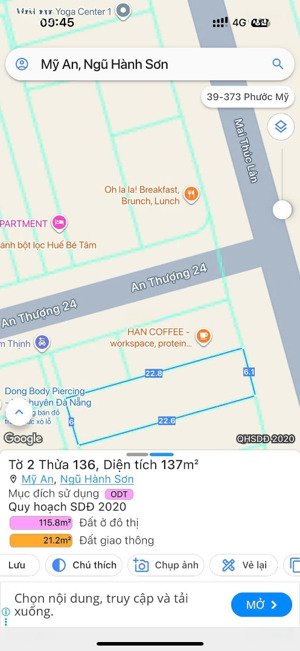 bán đất biển kề góc tặng nhà đường huyết mạch khu phố tây an thượng,cách biển mỹ khê 50m, dt 137 mv