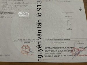 bán siêu phẩm đường 7.5m nguyễn văn tấn, hoà xuân giá rẻ hơn thị trường 300 triệu