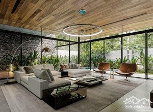 biệt thự thảo điền đón tết - dt: 12x15m, 4 tầng - khu compound 120 nguyễn văn hưởng, q2