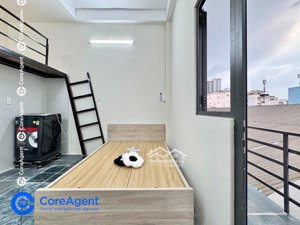 phòng trọ bancol mặt tiền thoại ngọc hầu - máy giặt riêng mới 100% - full nt, tiện tân bình