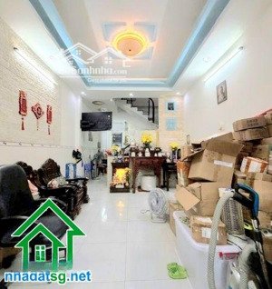 chỉ 4,85 tỷ nhà 2 mặt hxh mã lò - dt: 60m2 (4x15,2)m - 2 tầng btct - 2pn - 2wc