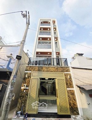 nhà mới 5 tầng (68m2) 6pn - full nội thất - xe hơi tránh - lê văn quới, khu 4 xã - chỉ : 8.95 tỷ