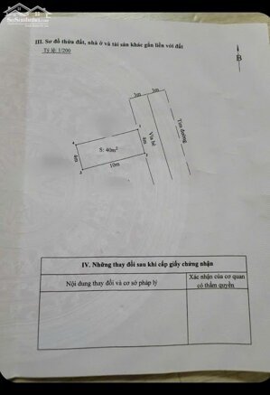 Bán đất TĐC Tràng Cát dt 40m2 giá chỉ 2,3 Tỷ, đường nhựa rộng 12m oto đỗ cửa.